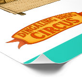 Otto's circus snackshack perfect poster (Hoek)