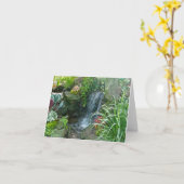 Ott's Waterfall Note Kaart (Gele Bloem)