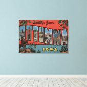 Ottumwa, IowaLarge Letter ScenesOttumwa, IA Canvas Afdruk (Insitu (Houten vloer))