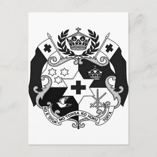 Otua Mo Tonga Productionz Briefkaart (Voorkant)