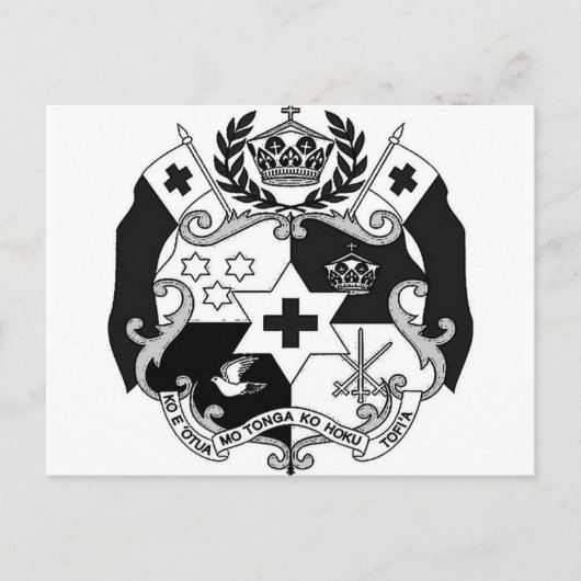 Otua Mo Tonga Productionz Briefkaart (Voorkant)