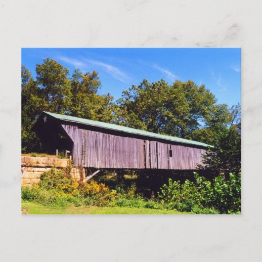 Otway Covered Bridge Briefkaart (Voorkant)