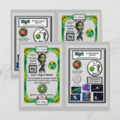 Otyrt Presenteert Oganesson Ruilkaart Briefkaart (Voorkant / Achterkant)