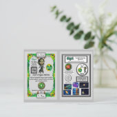 Otyrt Presenteert Oganesson Ruilkaart Briefkaart (Staand voorkant)