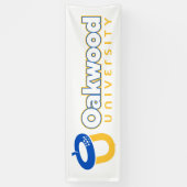 OU-logo Spandoek (Verticaal)