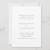 Ou Wedding Foto Weddenschap Kaart (Achterkant)