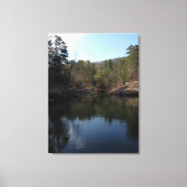Ouachita Arkansas meer Canvas Afdruk (Voorkant)