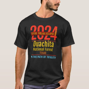 Ouachita Forest Arkansas AR Total Solar Eclipse T-shirt