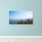 Ouachita Mountains en de Talimena Drive, oké Canvas Afdruk (Insitu (Houten vloer))