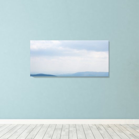 Ouachita Mountains, Oklahoma Canvas Afdruk (Insitu (Houten vloer))