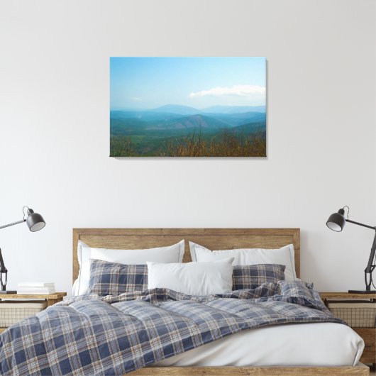 Ouachita Mountains, Oklahoma Canvas Afdruk (Insitu (Slaapkamer))