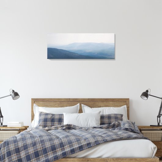 Ouachita Mountains, Oklahoma Canvas Afdruk (Insitu (Slaapkamer))