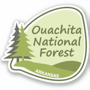 Ouachita Nationaal Bos Sticker