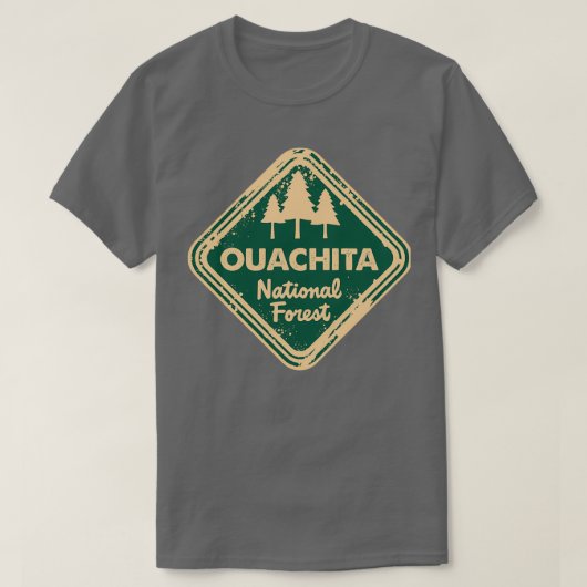 Ouachita Nationaal Bos T-shirt (Design voorkant)