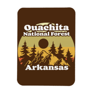 Ouachita National Forest Arkansas Magneet