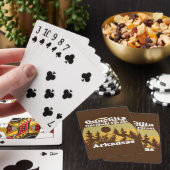 Ouachita National Forest Arkansas Pokerkaarten (Insitu)