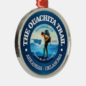 Ouachita Trail (C) Metalen Ornament (Rechts)