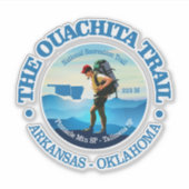 Ouachita Trail (C) Sticker (Voorkant)