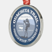 Ouachita Trail Metalen Ornament (Links)