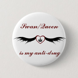 OUAT Ship Swan/Queen is mijn drugsverslaafde Ronde Button 5,7 Cm