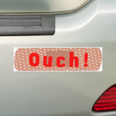 Ouch! Bandage Bumpersticker (Op auto)