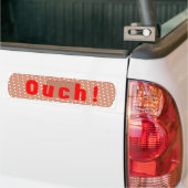 Ouch! Bandage Bumpersticker (Op Truck)