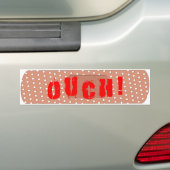 Ouch! Bandage Bumpersticker (Op auto)