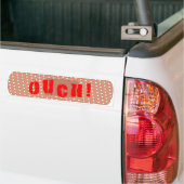 Ouch! Bandage Bumpersticker (Op Truck)