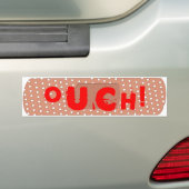 Ouch! Bandage Bumpersticker (Op auto)