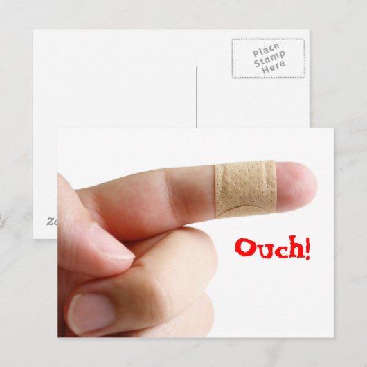 Ouch! Briefkaart (Voorkant / Achterkant)