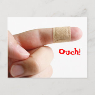 Ouch! Briefkaart