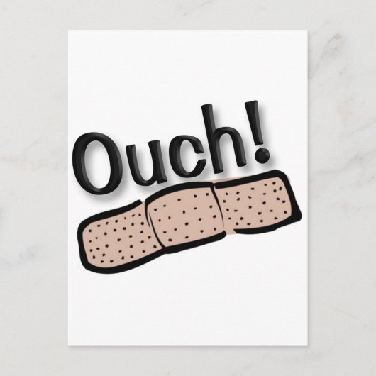 Ouch Briefkaart (Voorkant)