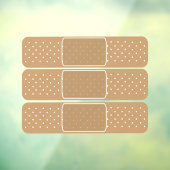 Ouch Bump Sticky Plaster Novelty Raamsticker (Vel 3)