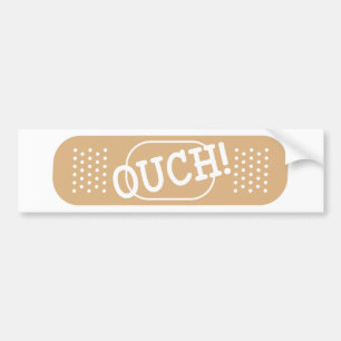 OUCH! BUMPERSTICKER
