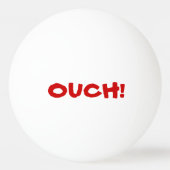 Ouch dat Hurts! Spreken Pingpongbal (Voorkant)