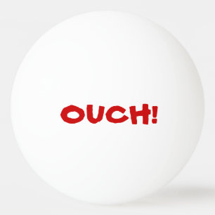 Ouch dat Hurts! Spreken Pingpongbal