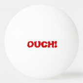 Ouch! Die Hurts. Spreken Pingpongbal (Voorkant)