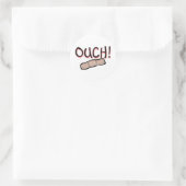 OUCH! RONDE STICKER (Tas)