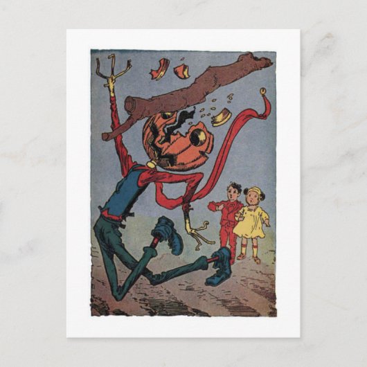 Ouch!  wizard van Oz Briefkaart (Voorkant)