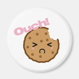 "Ouch!" zegt de Kawaii Cookie Magneet