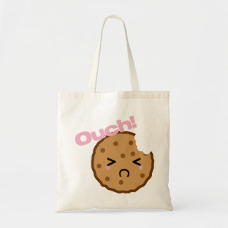 "Ouch!" zegt de Kawaii Cookie Tote Bag