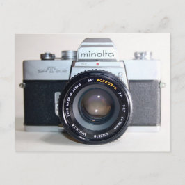 Oud 35 mm minolta camera-Briefkaart Briefkaart