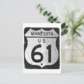 Oud 61-teken briefkaart (Staand voorkant)