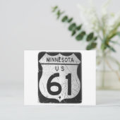 Oud 61-teken briefkaart (Staand voorkant)