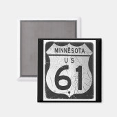 Oud 61-teken magneet (Voorkant / Achterkant)