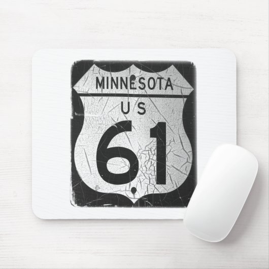 Oud 61-teken muismat (Met muis)