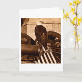 Oud abe-ca 1875 van Eagle Stereoview van de Oorlog Kaart (Gele Bloem)