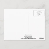 Oud Acoustic Guitar Briefkaart (Achterkant)