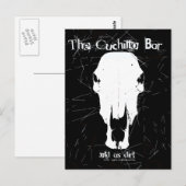 Oud als Dirt / Skull Post Kaart (Voorkant / Achterkant)