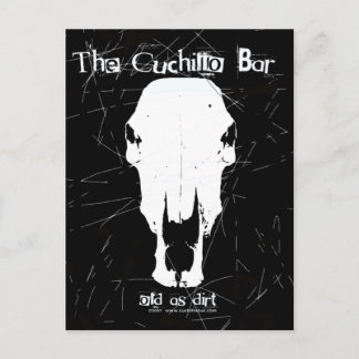 Oud als Dirt / Skull Post Kaart